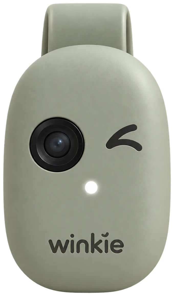 Winkie in Sage, front view